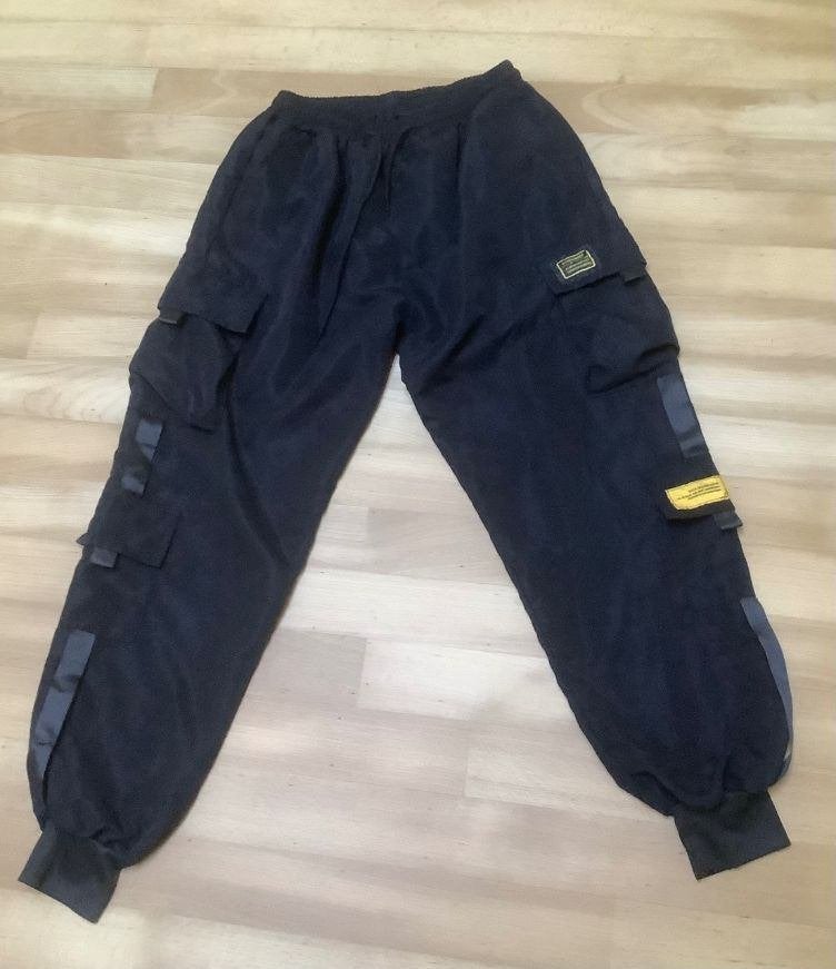 Stoere Hua Quan broek mt 38-40-42 "Cargo Pants" UNISEX!, Maat 38/40 (M), Zwart, Ophalen of Verzenden, Zo goed als nieuw