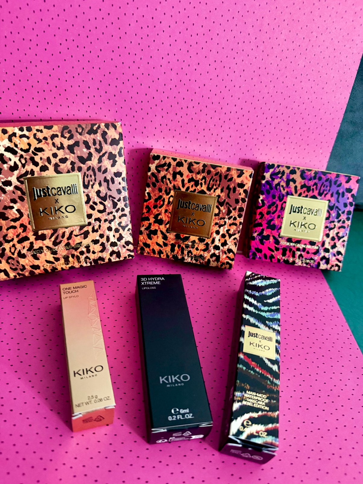 Beauty Set:Sweet Tooth + KIKO Milano x Just Cavalli, Ophalen of Verzenden, Nieuw, Gehele gezicht, Make-up