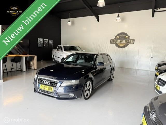 Audi A4 Avant 3.2 FSI quattro Pro Line Business Automaat, Auto's, Audi, Automaat, Gebruikt, Zwart, Blauw