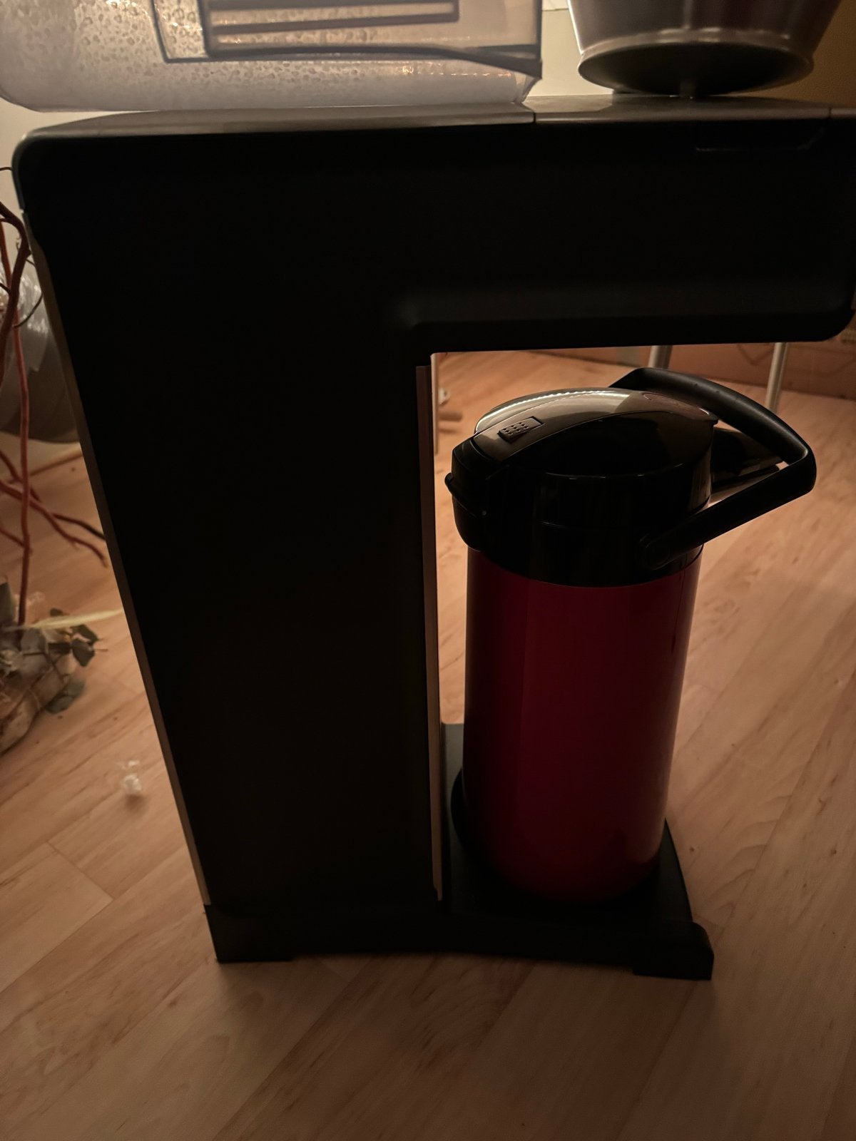 Douwe Egberts Koffiemachine met Thermoskan, Gebruikt, 10 kopjes of meer, Koffiemachine, Gemalen koffie