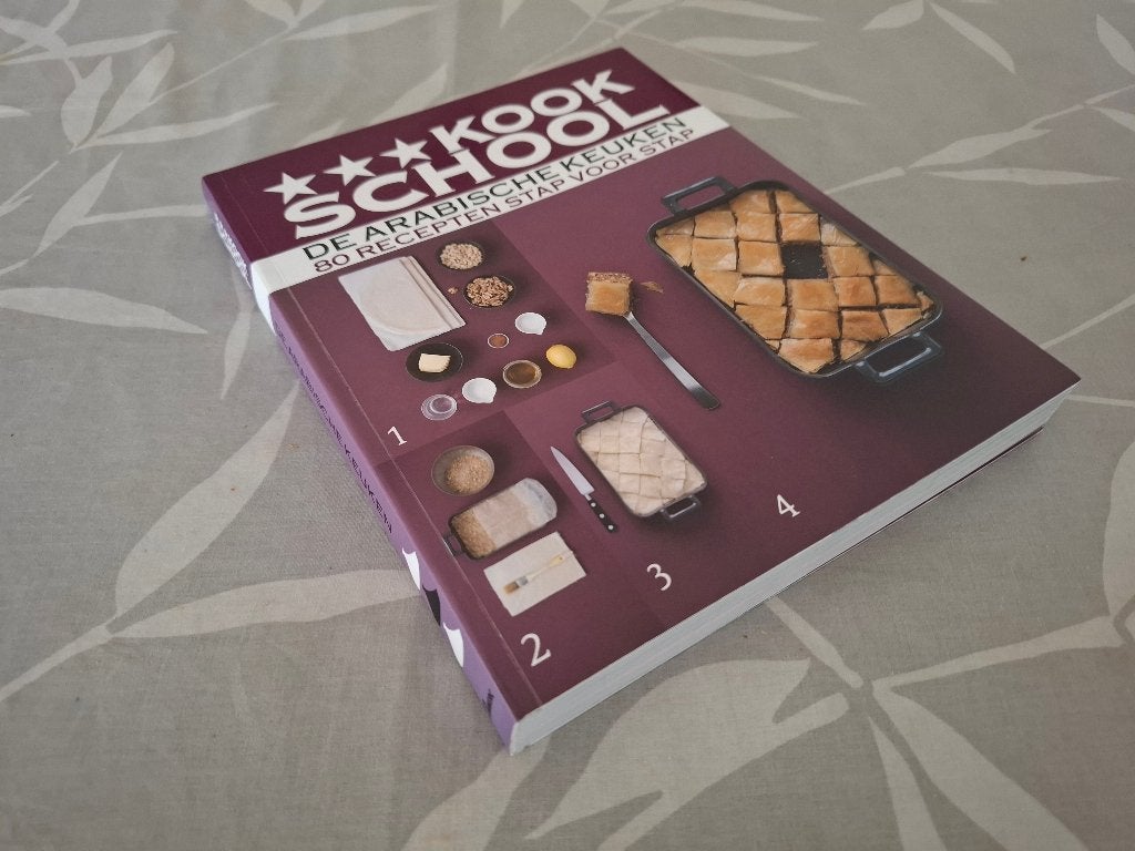 Kookschool: De ARABISCHE KEUKEN, Boeken, Ophalen of Verzenden, Zo goed als nieuw, Midden-Oosten en Marokko