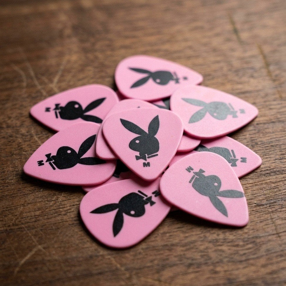 10 Playboy gitaar plectra / plectrums / Playboy guitar picks, Ophalen of Verzenden, Nieuw, Elektrische gitaar