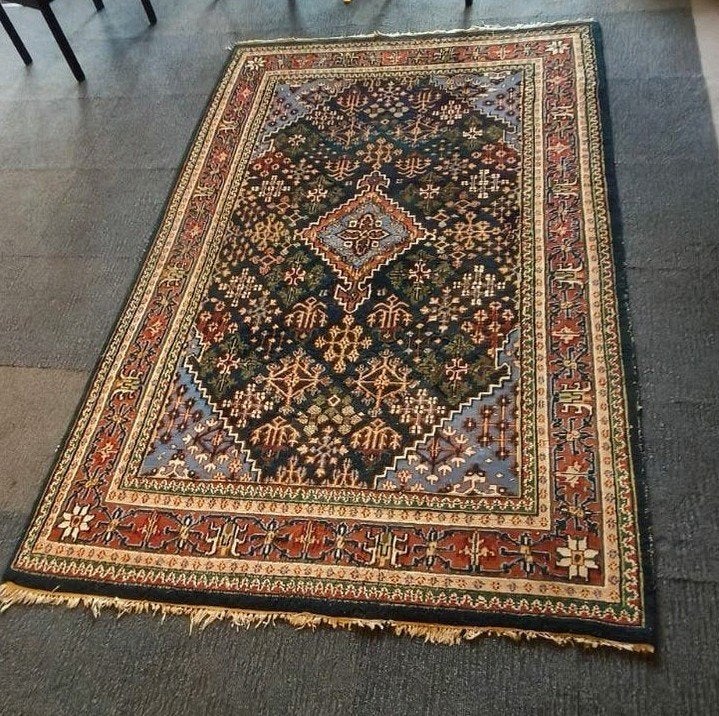Perzisch tapijt vintage oosters tapijt vloerkleed Kelim, Ophalen, Gebruikt, Nvt, Nvt