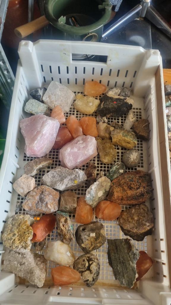 Grote verzameling mineralen en stenen - prachtige stukken, Verzamelen, Ophalen