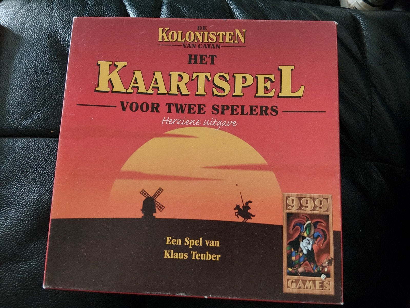 Kolonisten van Catan het kaartspel, Een of twee spelers, Ophalen of Verzenden, Gebruikt, 999 Games