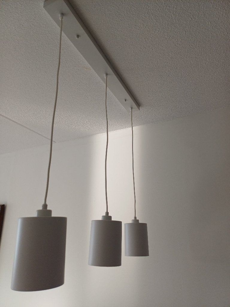 Plafond lamp, Ophalen, Hanglamp, E27 (groot), Zo goed als nieuw
