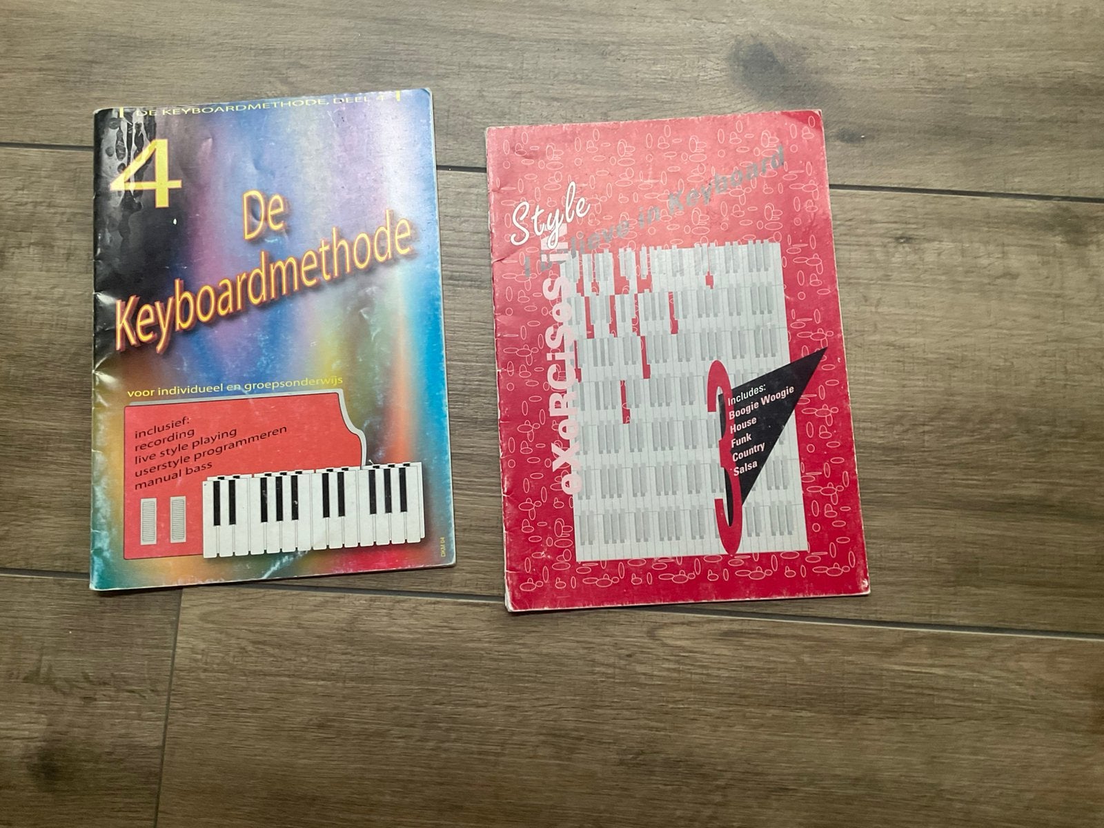 2 Keyboard- of pianoboeken, Ophalen of Verzenden, Les of Cursus, Klassiek, Piano