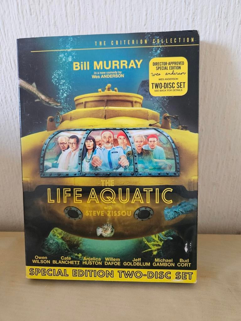 The Life Aquatic dvd, Cd's en Dvd's, Vanaf 12 jaar, Ophalen of Verzenden, Zo goed als nieuw, Boxset