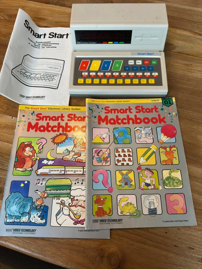 Vintage V Tech Smart Start Cover, Spelcomputers en Games, Spelcomputers | Overige, Zo goed als nieuw, Ophalen of Verzenden
