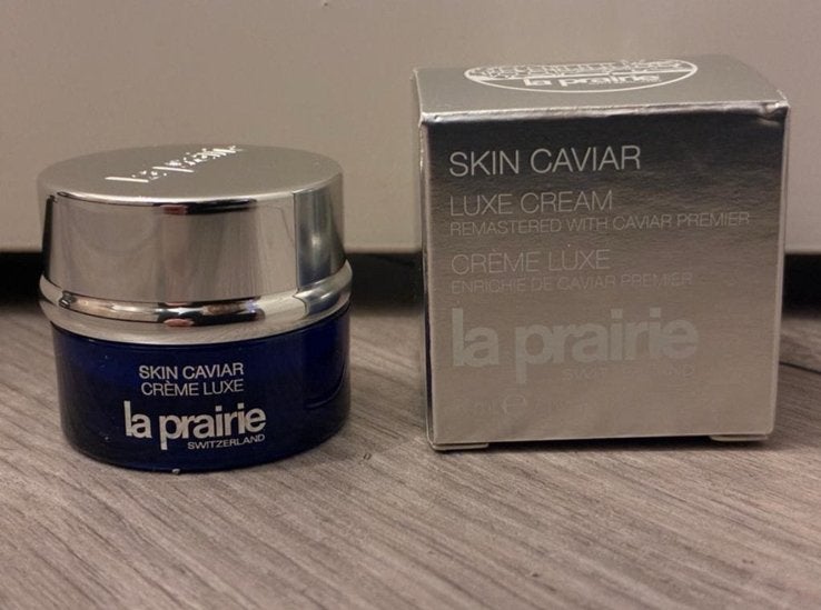 La prairie skin caviar creme luxe 5 ml nieuw, geseald, Ophalen of Verzenden, Nieuw, Gehele gezicht, Verzorging