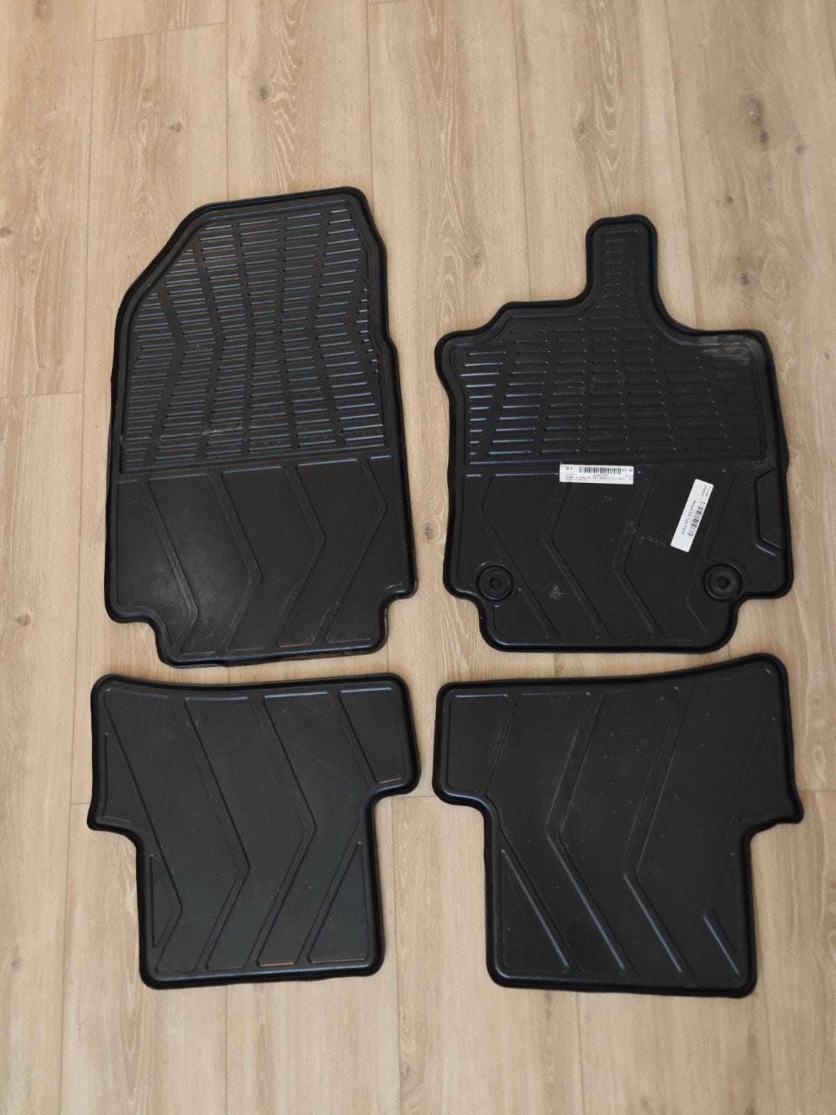 Rubber automatten Renault Clio 2012-2019, Ophalen