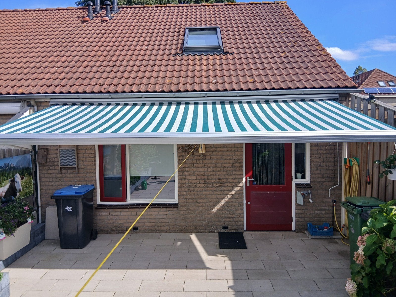 zonnescherm, Tuin en Terras, Ophalen, Gebruikt, 450 cm of meer, 150 tot 300 cm