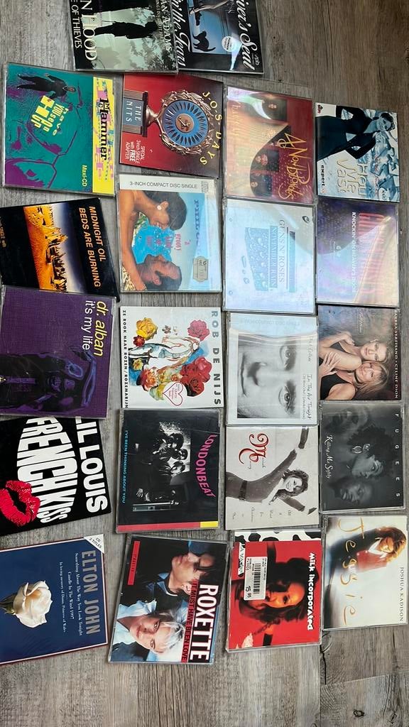 Partij CD singles - Compact Disk, 6 singles of meer, Ophalen of Verzenden, Gebruikt, Pop