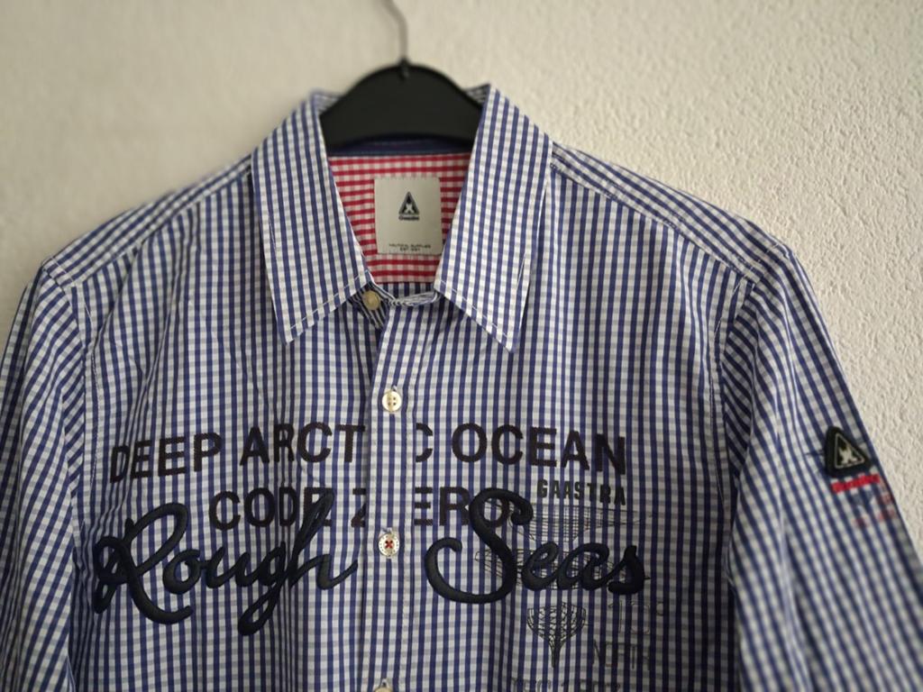 Gaastra  Hemd Maat L, Ophalen of Verzenden, Zo goed als nieuw, Blauw, Halswijdte 41/42 (L)