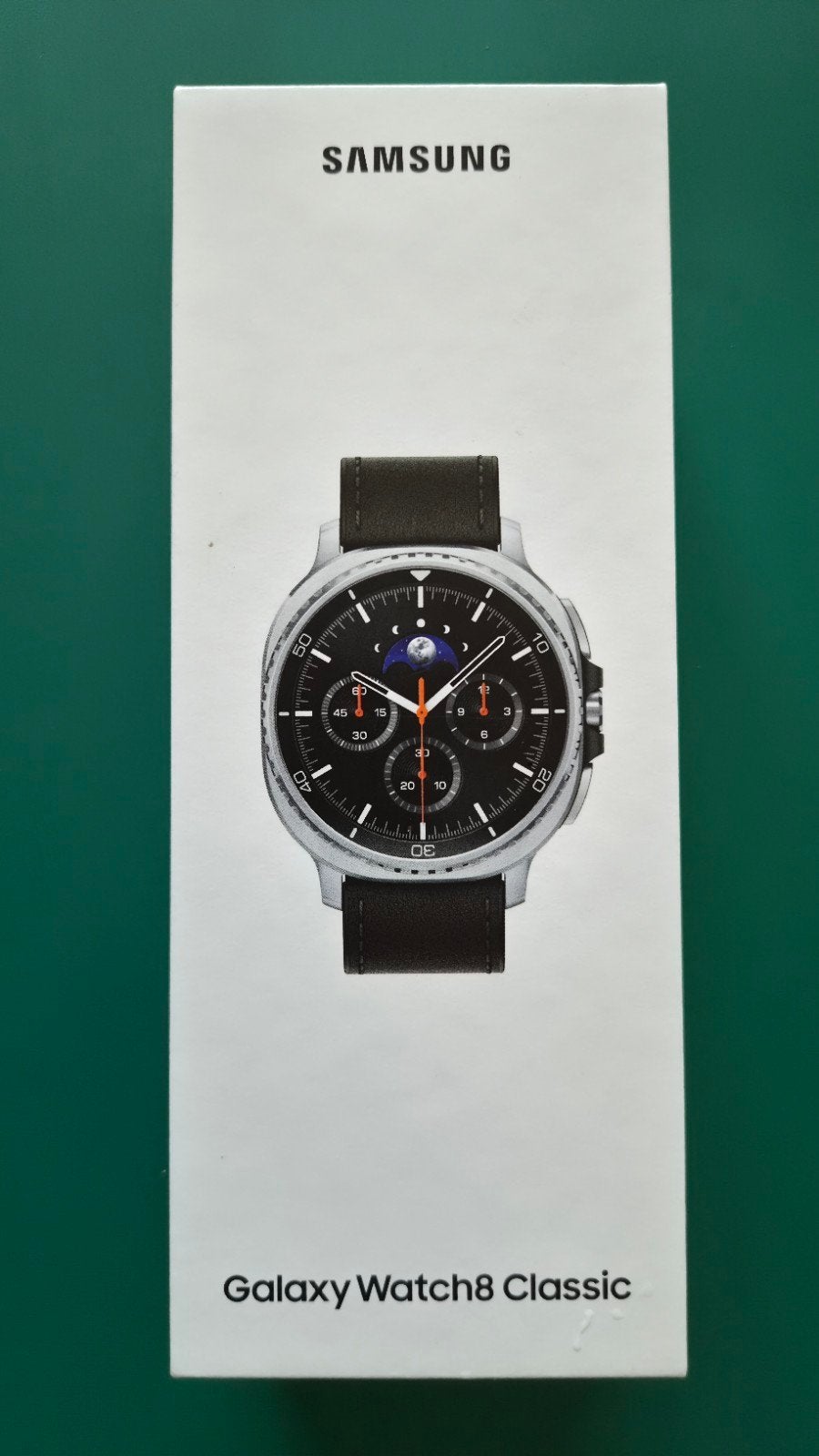 NIEUW - Samsung Galaxy Watch8 Classic - LTE - 46mm - NIEUW, Zwart, Nieuw, Samsung ⌚️, Ophalen of Verzenden