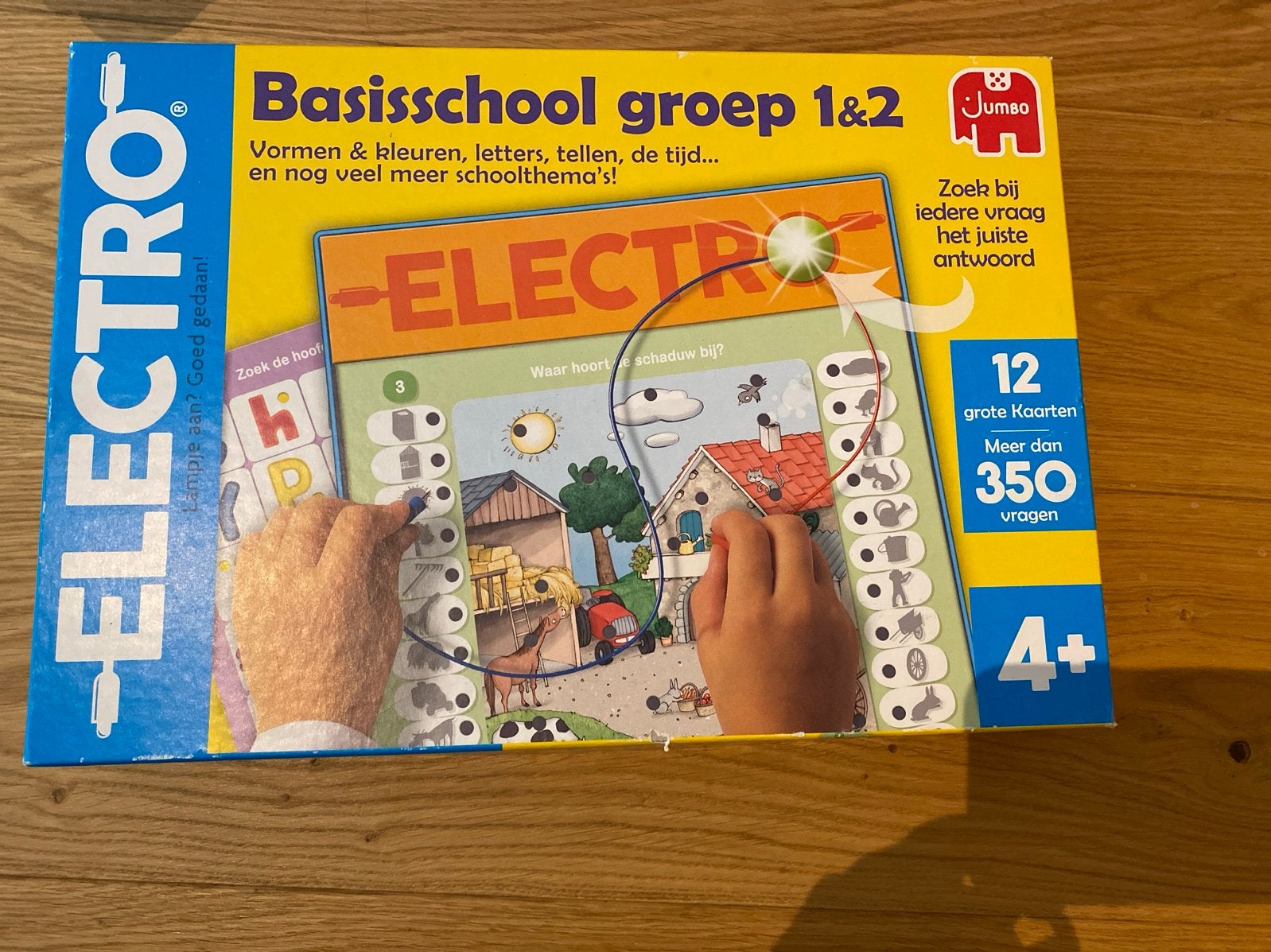 Jumbo Electro Basisschool Groep 1&2 Educatief Spel, Hobby en Vrije tijd, Een of twee spelers, Ophalen of Verzenden, Zo goed als nieuw