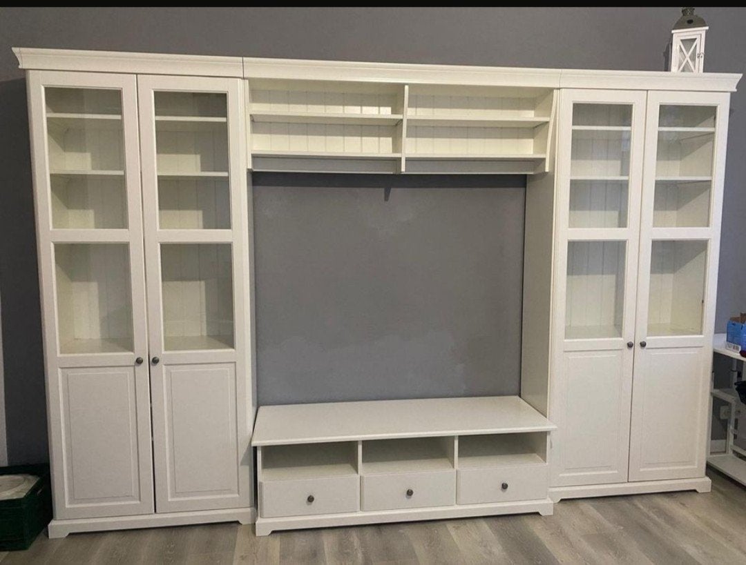 Ikea Liatorp kast wand tv meubel, Ophalen, Zo goed als nieuw