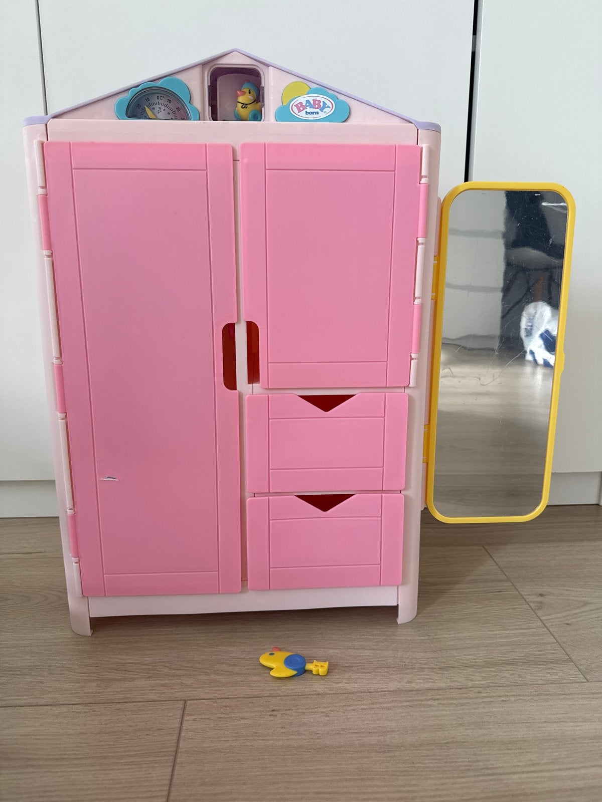 Baby Born Kledingkastje met Geluid en Accessoires, Ophalen, Gebruikt, Babypop