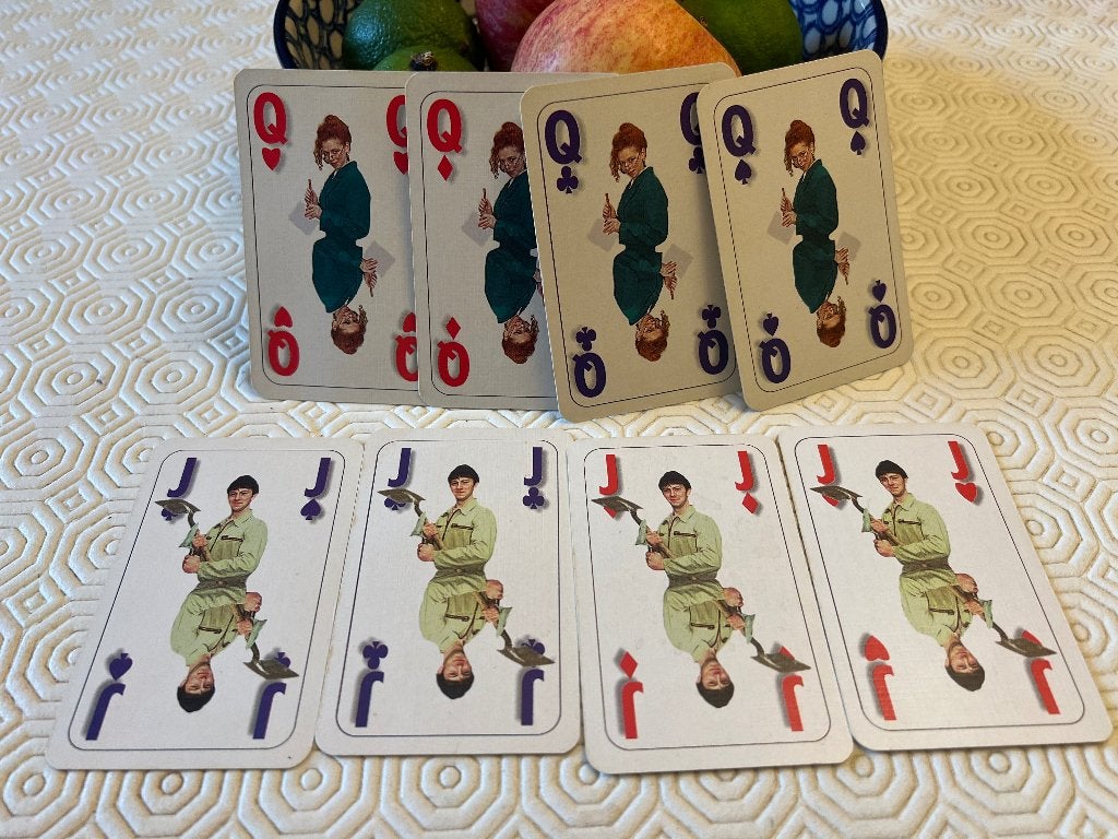 Pontmeyer retro speelkaarten (incompleet), Verzamelen, Speelkaarten, Jokers en Kwartetten, Ophalen of Verzenden, Zo goed als nieuw