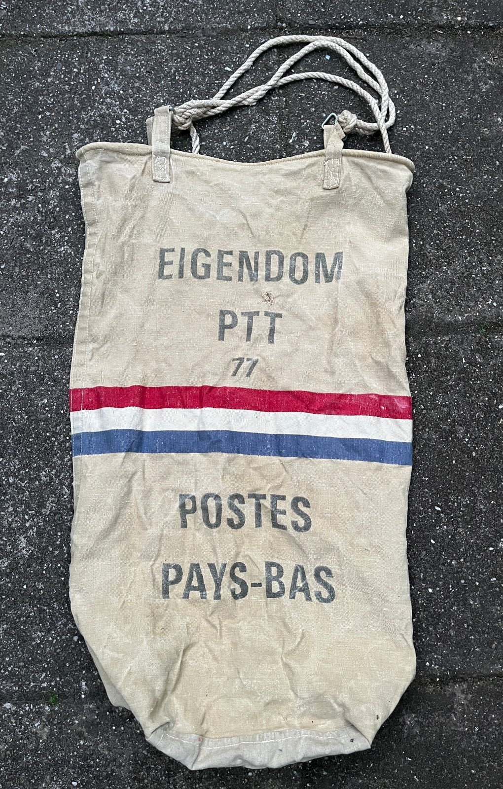 Vintage PTT postzak 1977, Ophalen of Verzenden