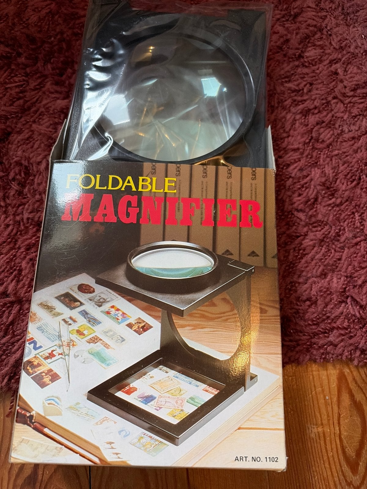 Opvouwbaar Vergrootglas - Ideaal voor Postzegels en Lezen, Ophalen of Verzenden, Nieuw, Vergrootglas of Loep