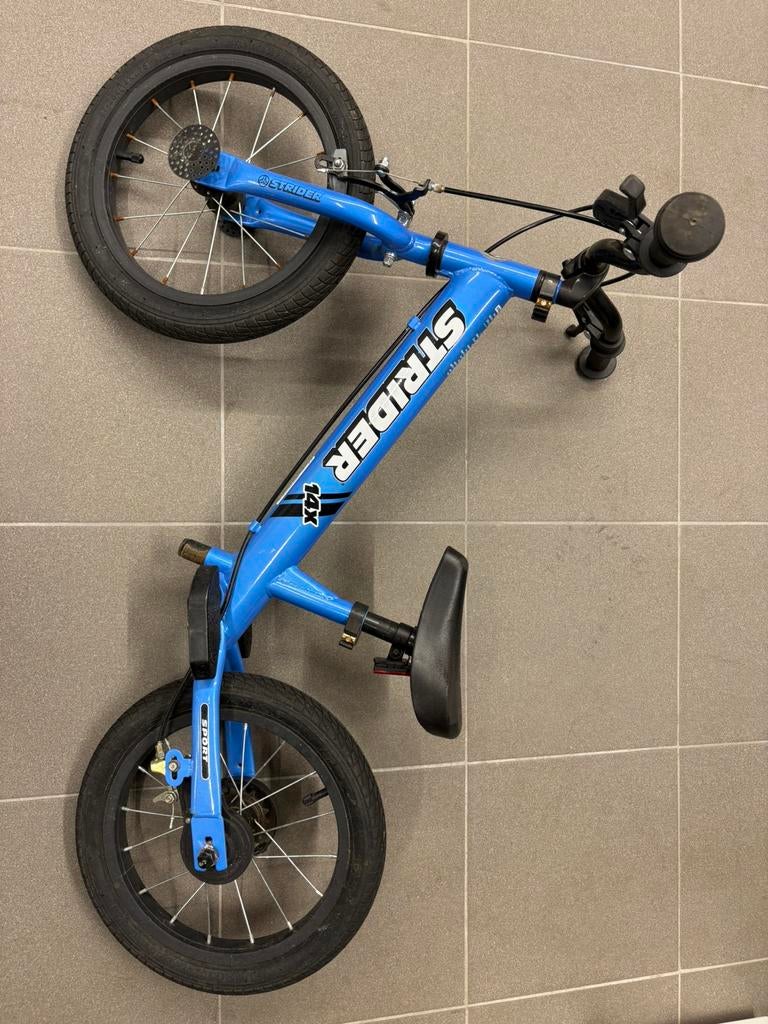 Strider 14x loopfiets INCLUSIEF pedaal set, Ophalen, Zo goed als nieuw