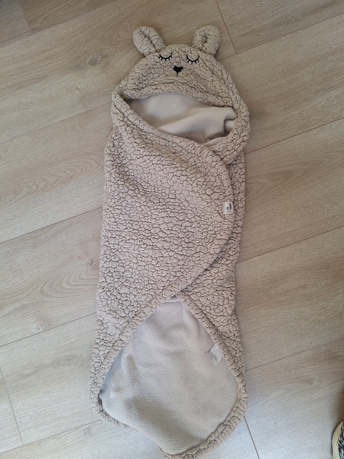 Jollein wikkeldeken beige maxi cosi, Ophalen, Deken