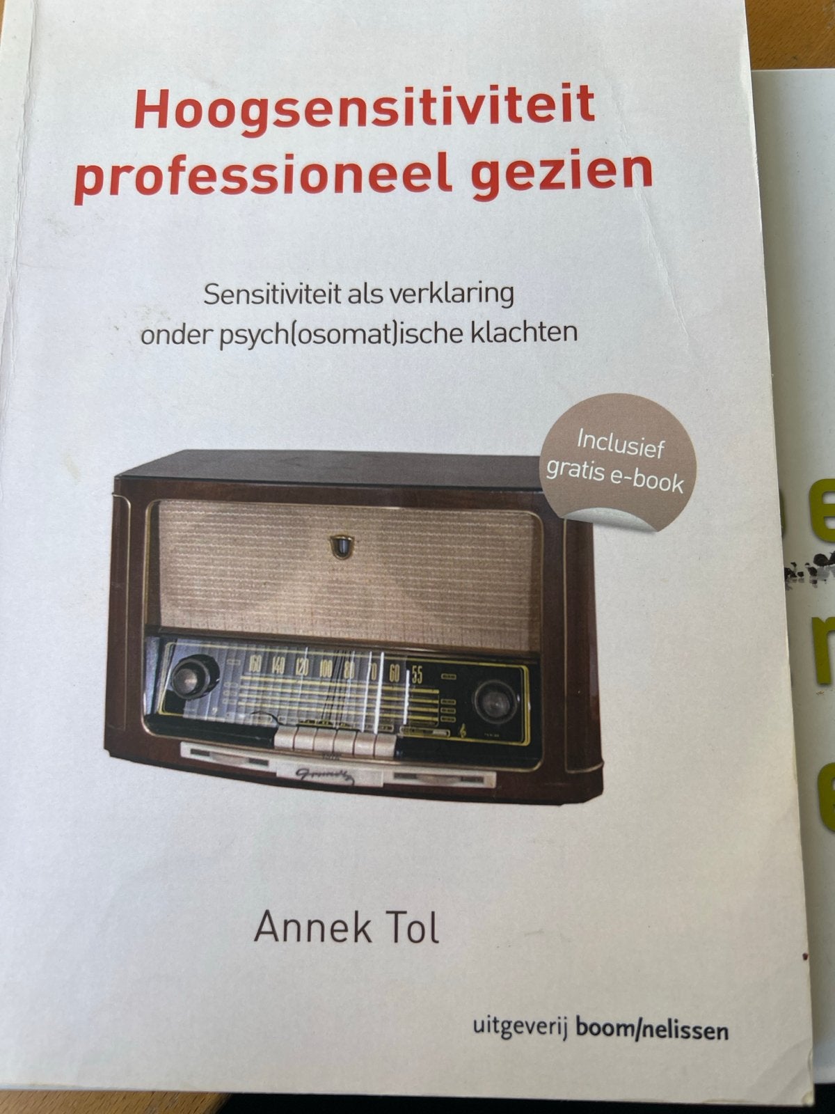 Hoogsensitiviteit professioneel gezien - Annemiek Tol, Boeken, Ophalen of Verzenden, Zo goed als nieuw, Klinische psychologie