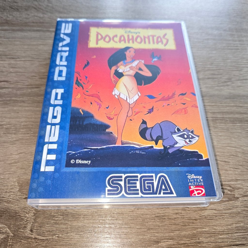 Pocahontas Sega Mega Drive Game Case, Avontuur en Actie, Verzenden, 1 speler, Zo goed als nieuw