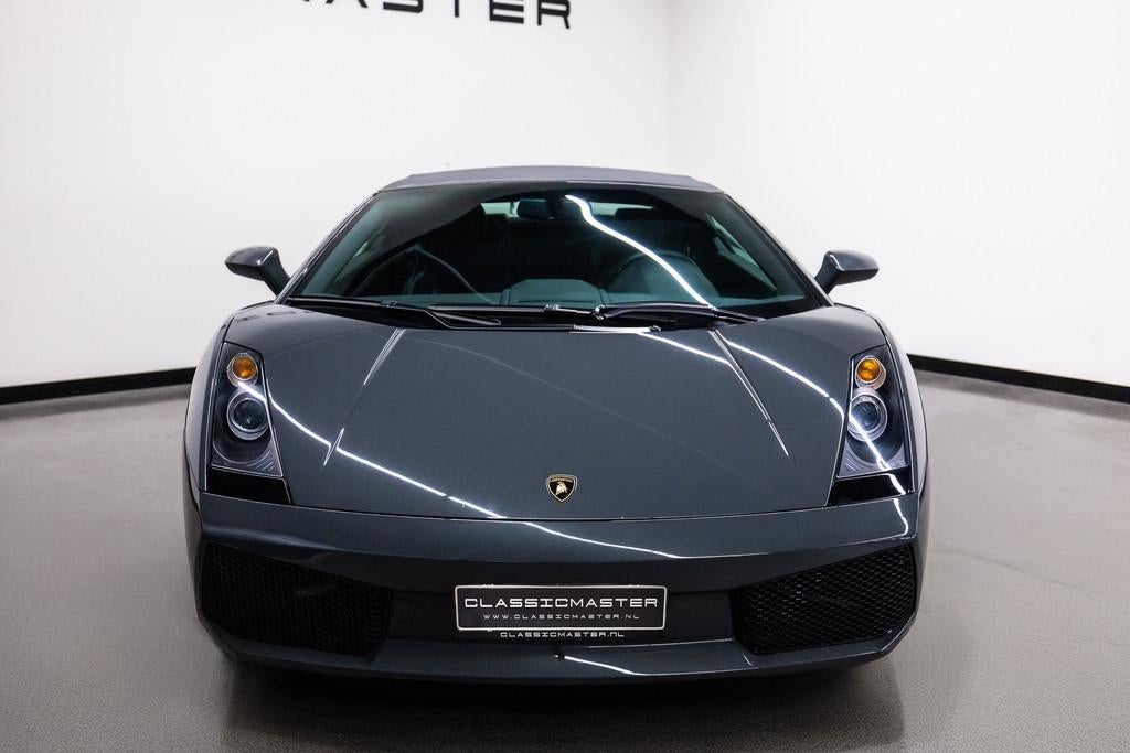 Lamborghini Gallardo 5.0 V10 Spyder e-gear Btw auto, Fiscale, Automaat, Gebruikt, Zwart, Cabriolet
