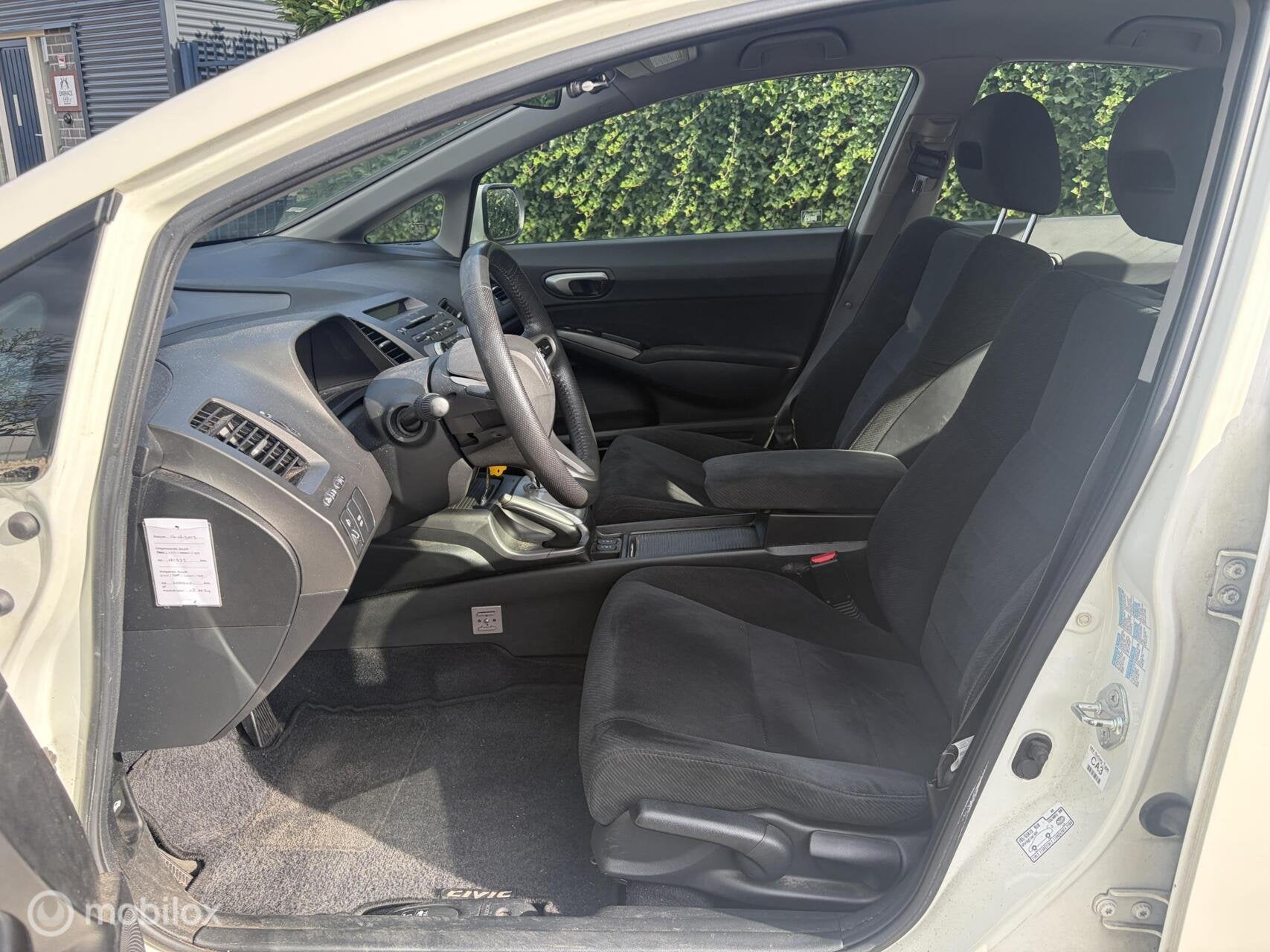 Honda Civic 1.3 Hybrid EXPORT ONLY, Auto's, Stof, Gebruikt, Zwart, 4 cilinders