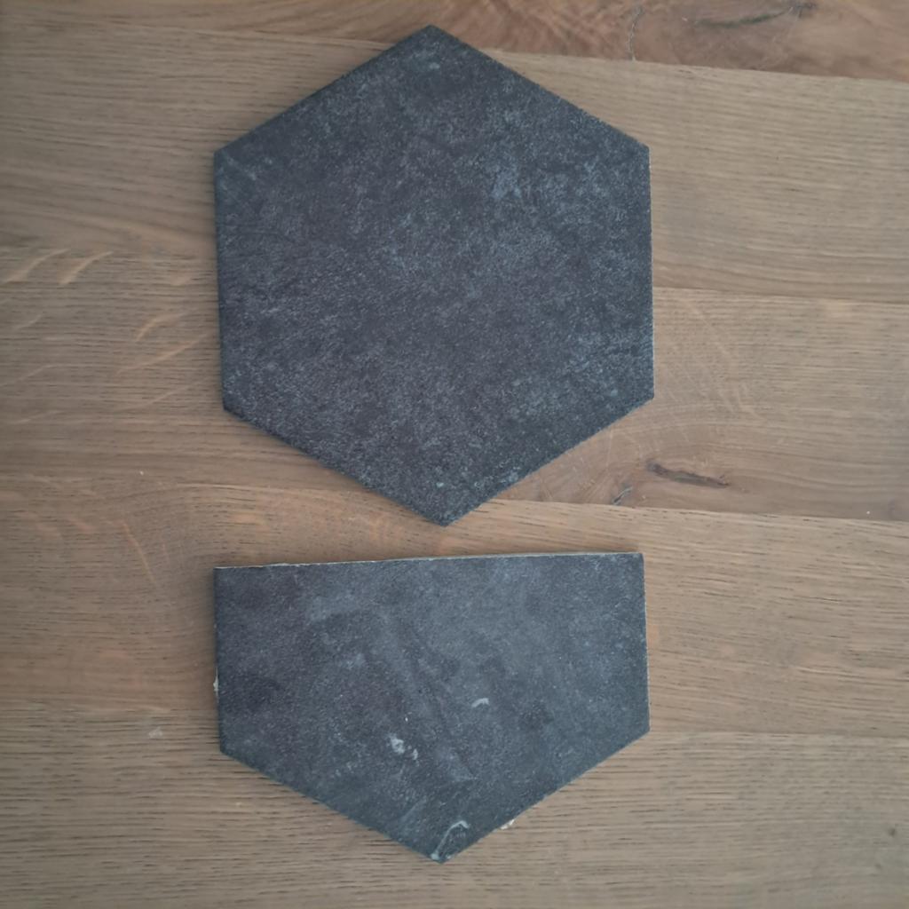 5,5e sanitairtegels ceramisch Black, Ophalen, Keramiek, Nieuw, 20 tot 40 cm