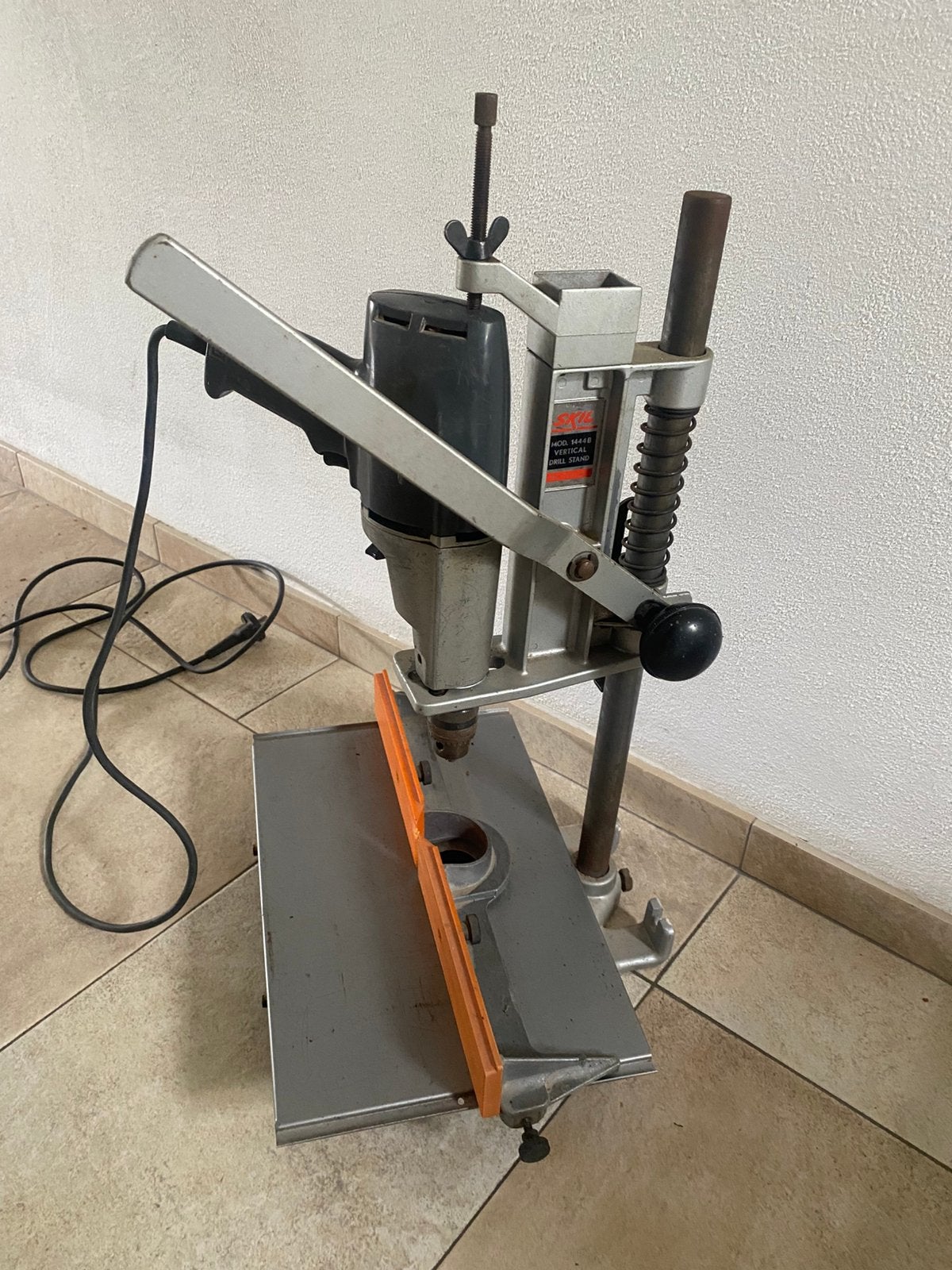 Skill 1444B Boorstandaard inclusief Skil Boormachine, Doe-het-zelf en Verbouw, Gereedschap | Boormachines, Ophalen, Zo goed als nieuw