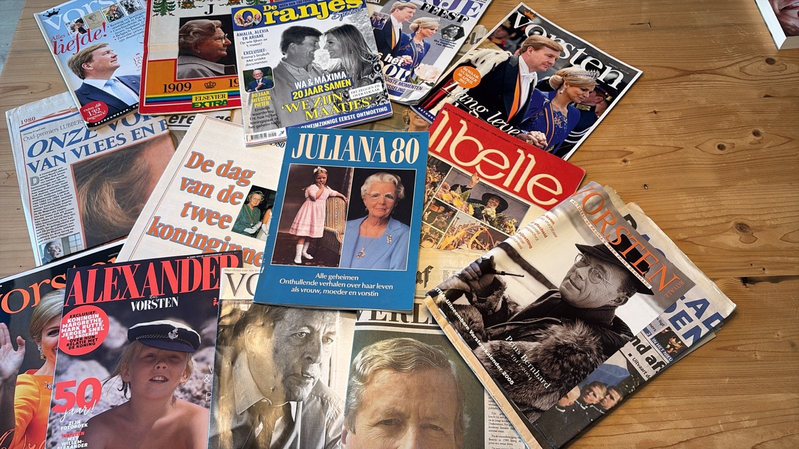 Diverse Koninklijke Tijdschriften en Kranten, Ophalen, Gelezen, Overige typen
