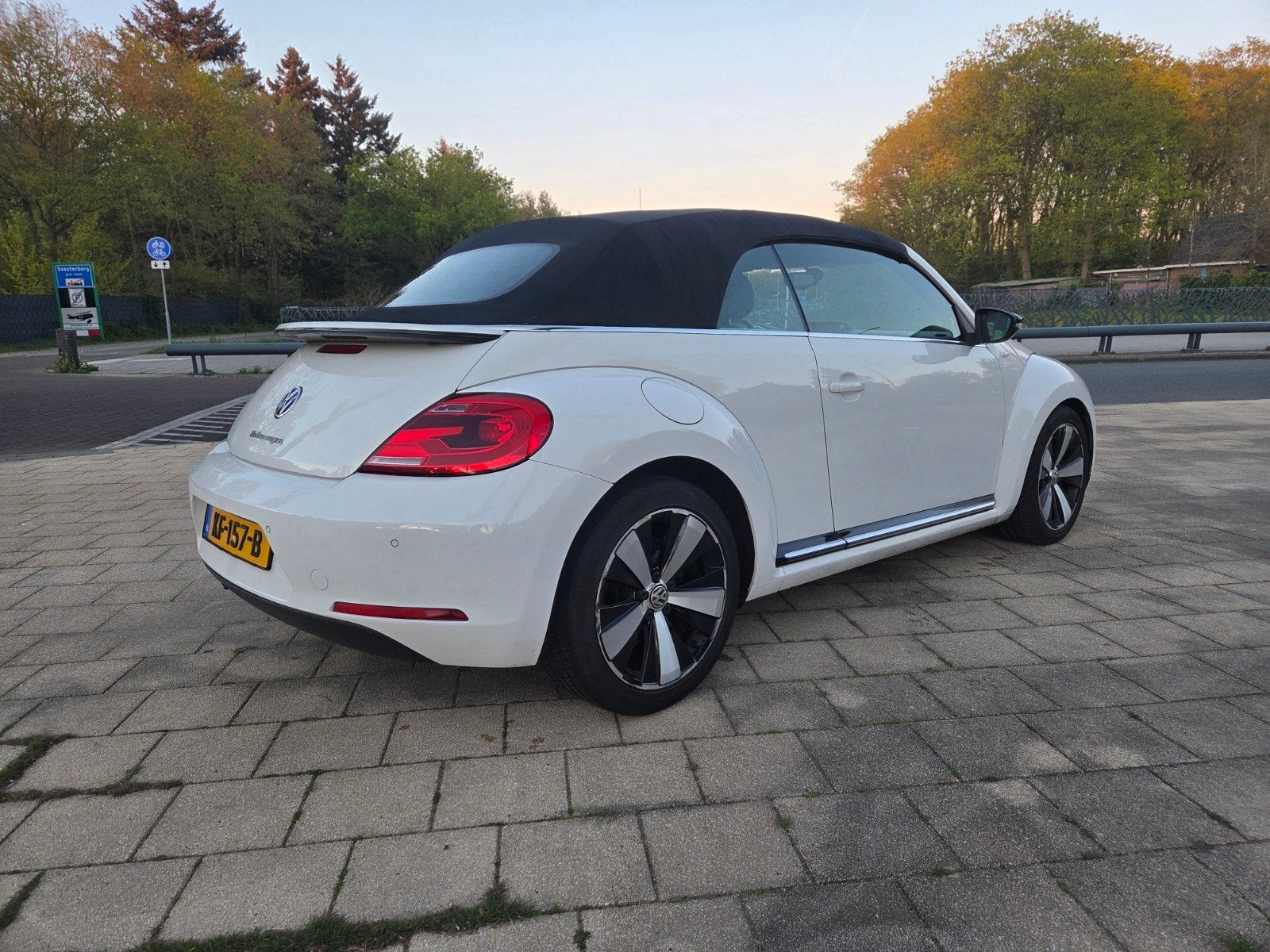 Volkswagen Beetle 60s uitvoering, Auto's, Beetle (Kever), 4 cilinders, Wit, Leder