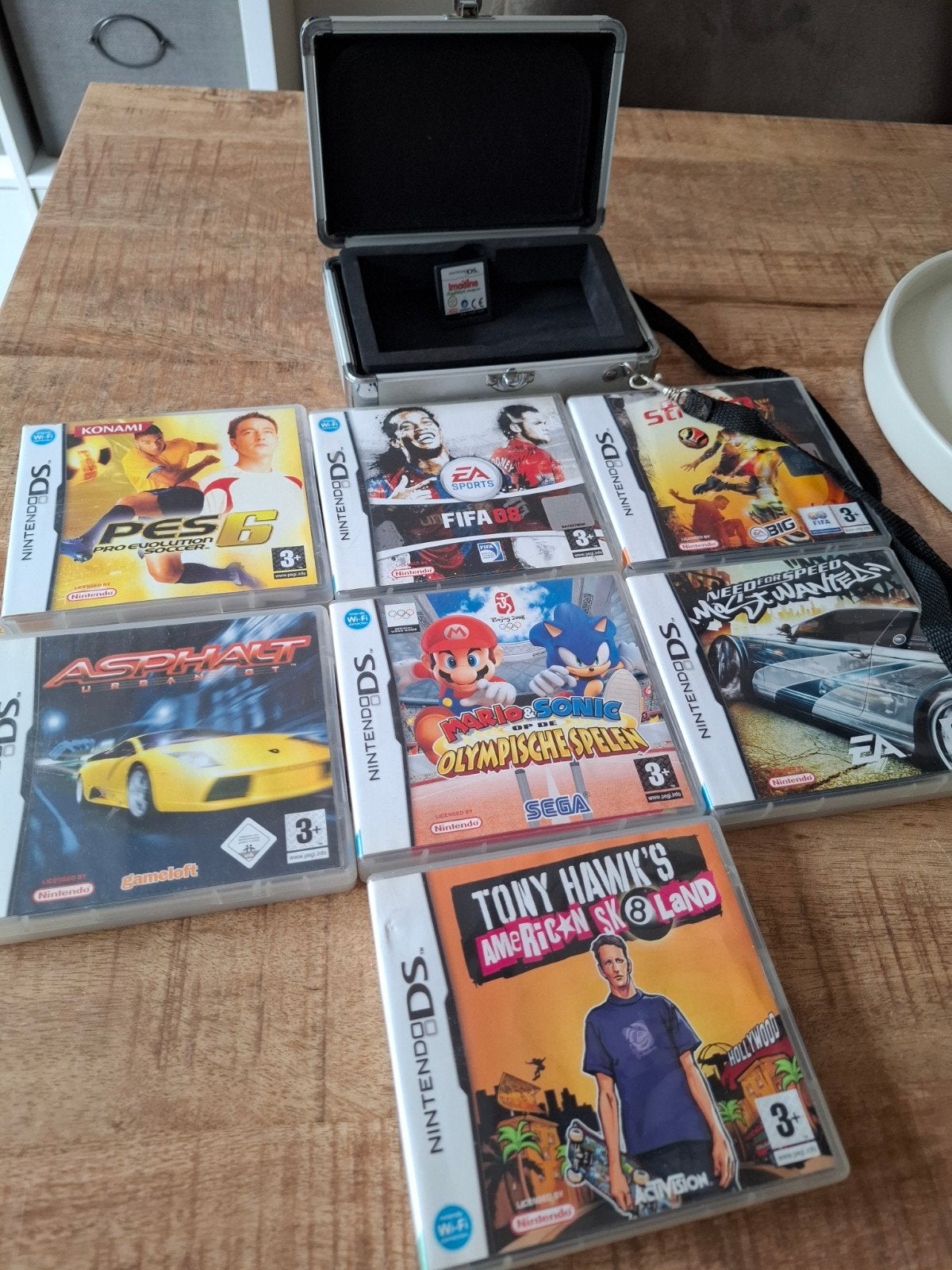 NINTENDO DS GAMES - DS KOFFERTJE, Ophalen of Verzenden, Zo goed als nieuw, 3DS