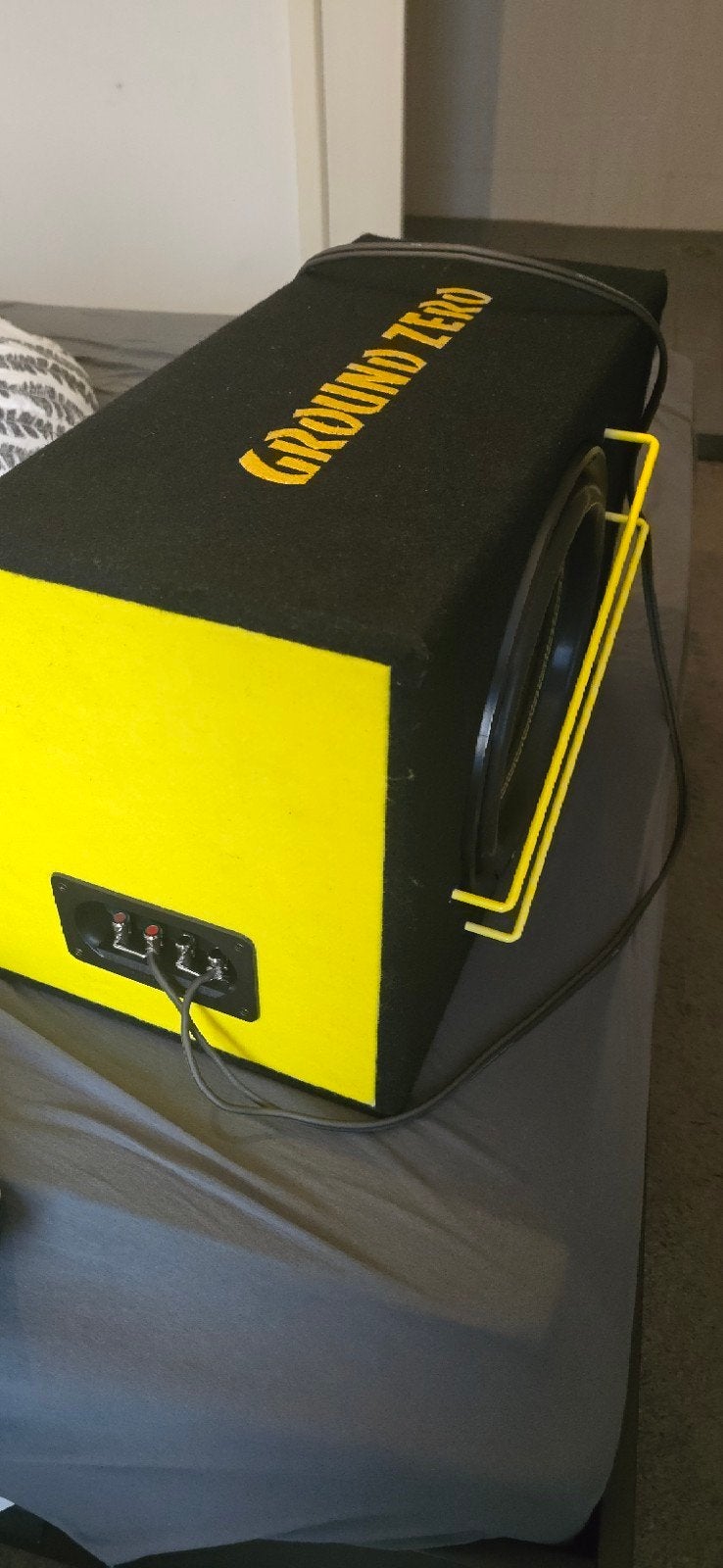 Complete set autoradio subwoofer+versterker, Ophalen, Zo goed als nieuw