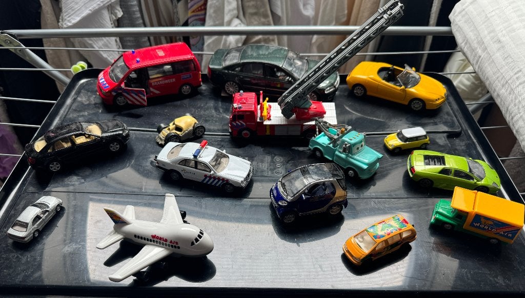 Sortering auto’s en een World Air plane, Ophalen of Verzenden, Gebruikt