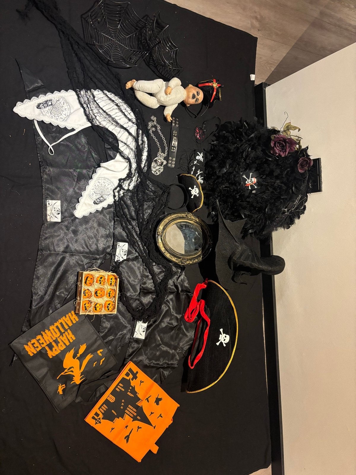 Grote collectie Halloween decoratie, Ophalen, Gebruikt, Overige thema's, Overige typen