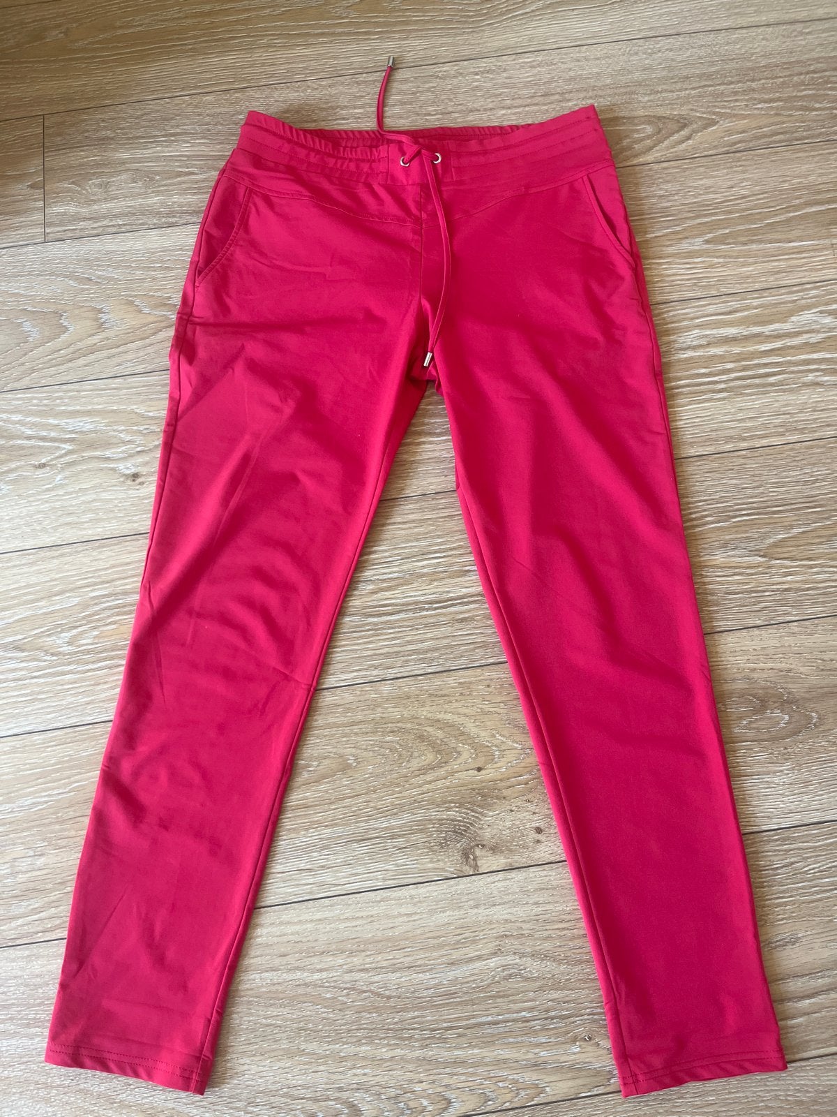 Travelstof lange broek - ANDCOWOMAN, Maat 46/48 (XL) of groter, Ophalen of Verzenden, Zo goed als nieuw, Roze