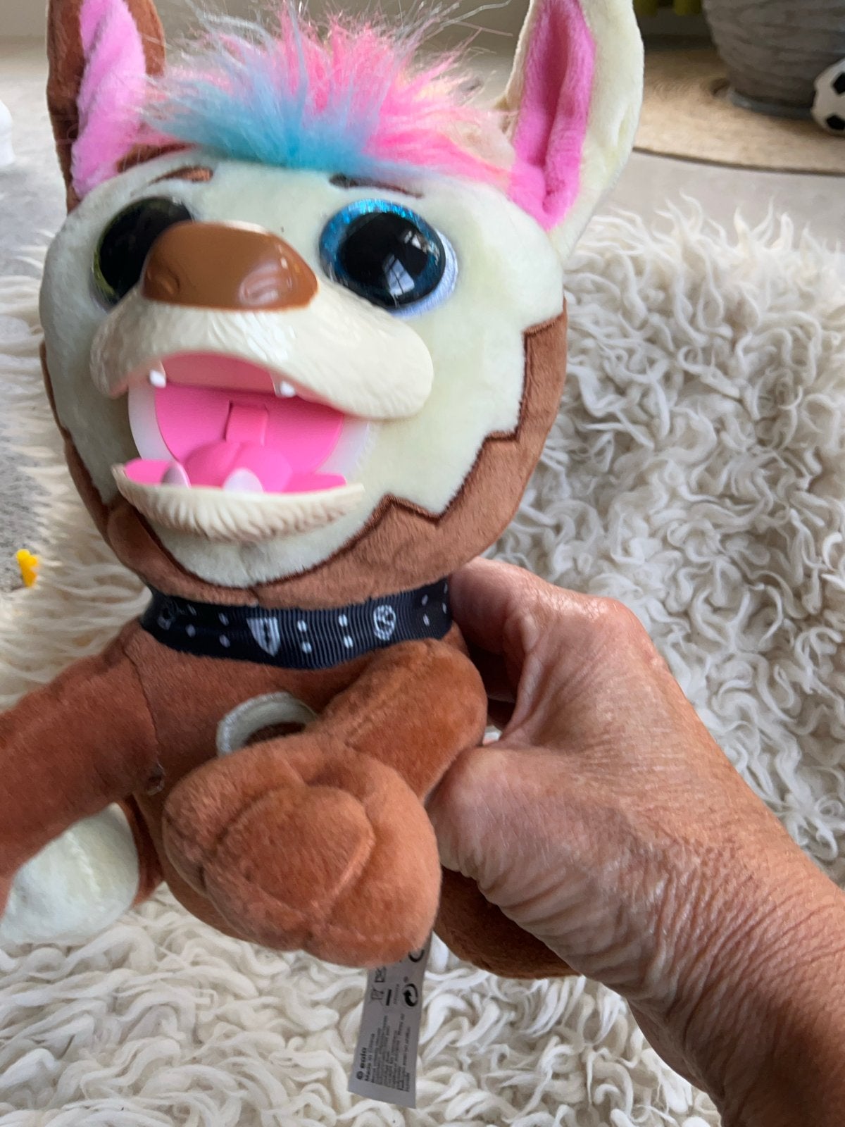 FurReal Friends Mops Knuffel Interactief, Overige merken, Zo goed als nieuw, Middelgroot (20 tot 80 cm), Interactief