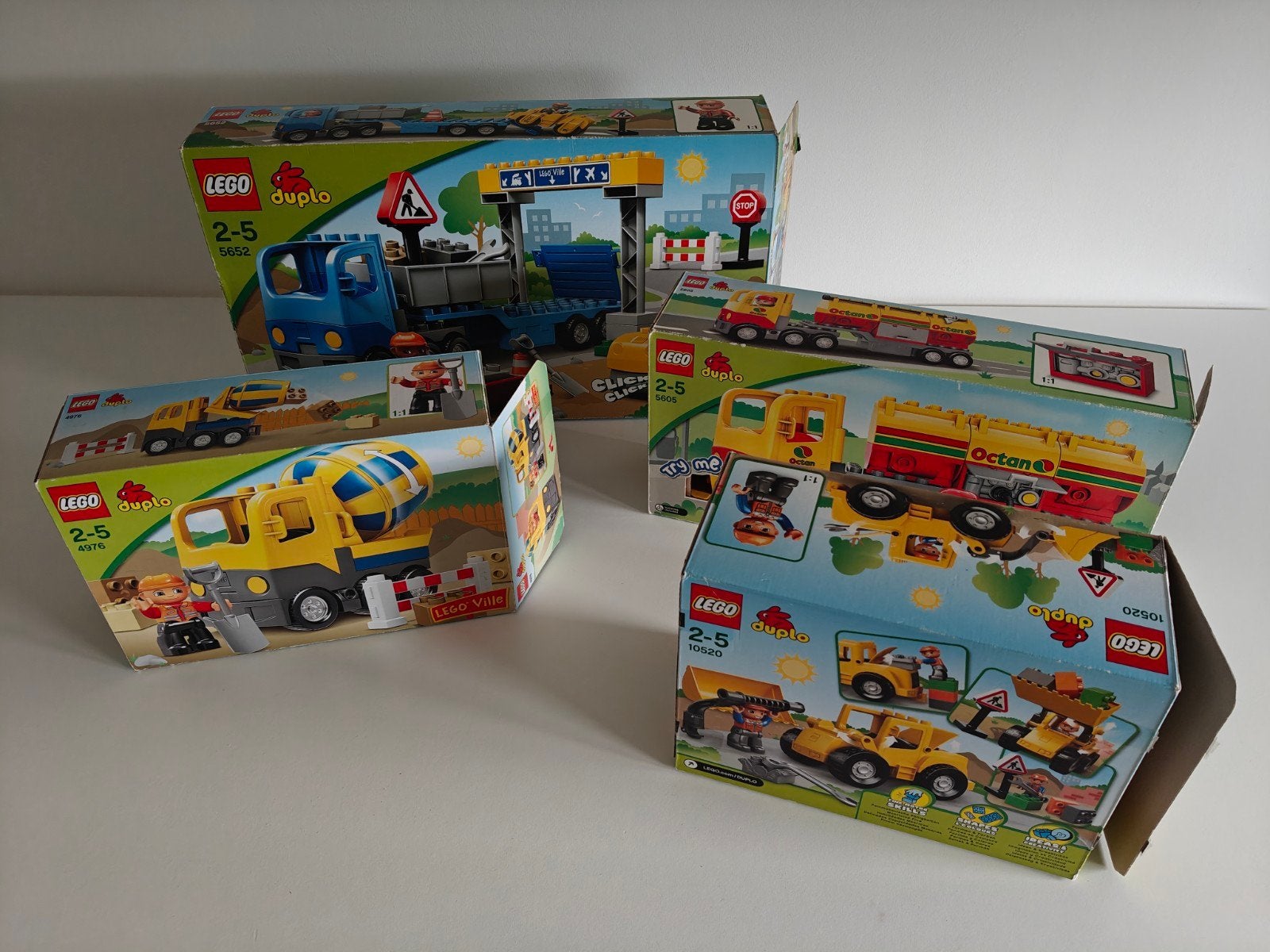 LEGO Duplo 4976 5605 5652 10520, Ophalen, Zo goed als nieuw, Duplo, Compleet