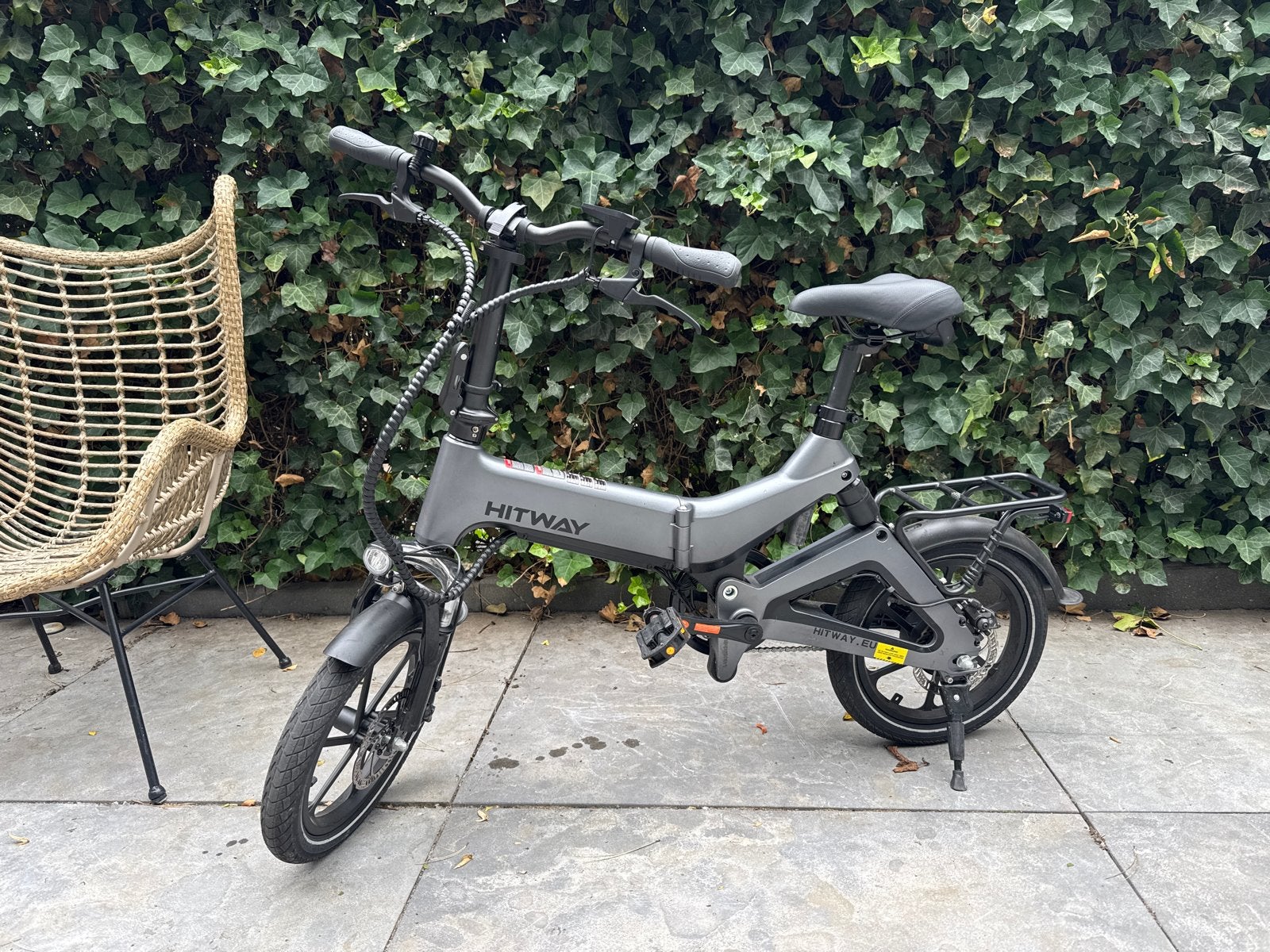 Hitway BK6 opvouwbare elektrische fiets - Zo goed als nieuw, Fietsen en Brommers, Elektrische fietsen, Overige merken, Ophalen of Verzenden