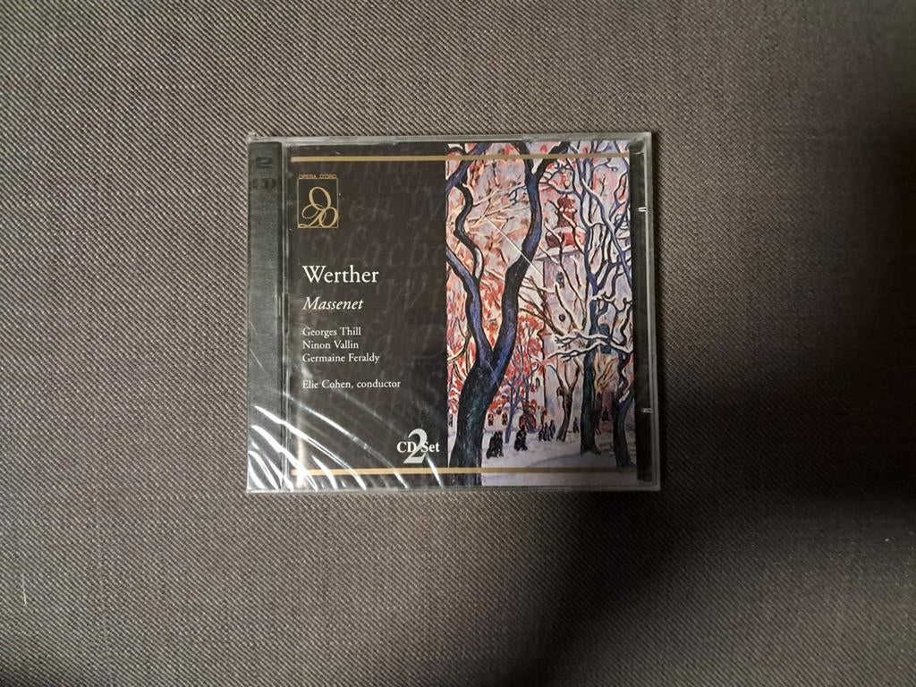 Massenet: werther (nieuw), Verzenden, Romantiek, Nieuw in verpakking