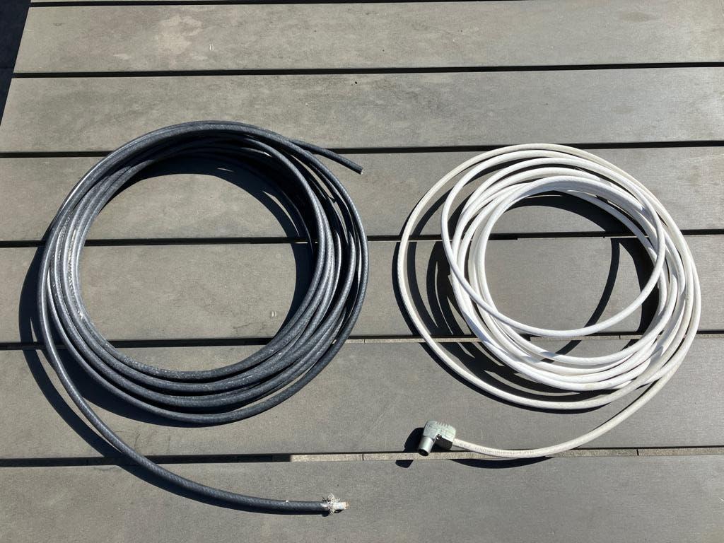 Coax kabel, Ophalen of Verzenden, Zo goed als nieuw, 5 tot 10 meter, Coaxiale kabel
