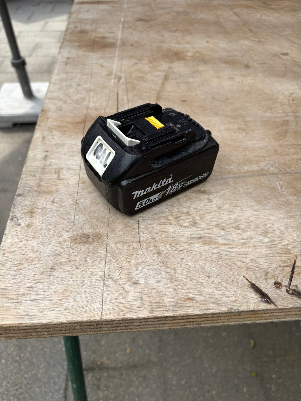 Makita 18v 5ah lxt accu, Ophalen of Verzenden, Zo goed als nieuw