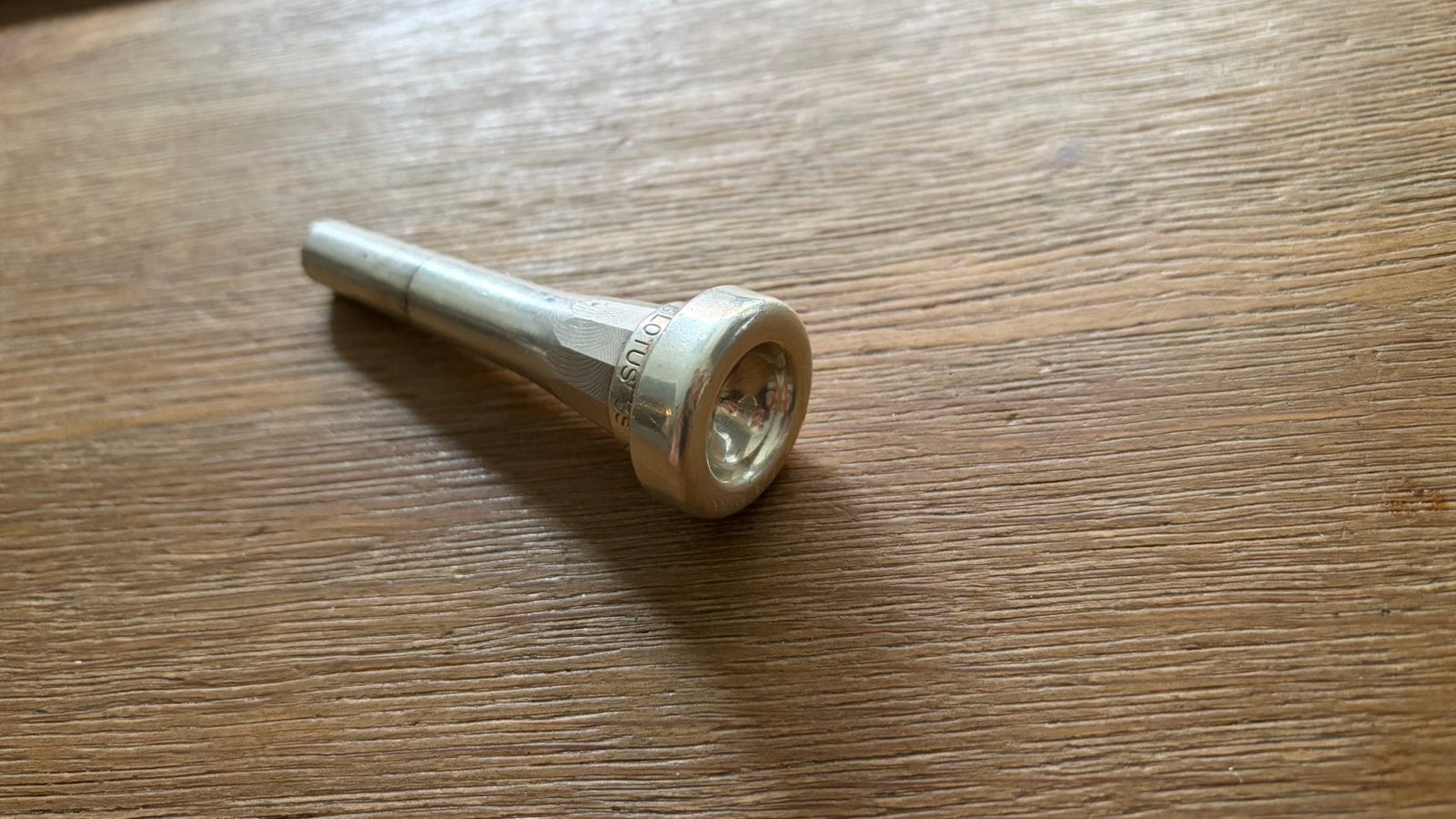 Lotus 3S Mondstuk (Trompet), Muziek en Instrumenten, Blaasinstrumenten | Trompetten, Ophalen, Gebruikt, Bes-trompet