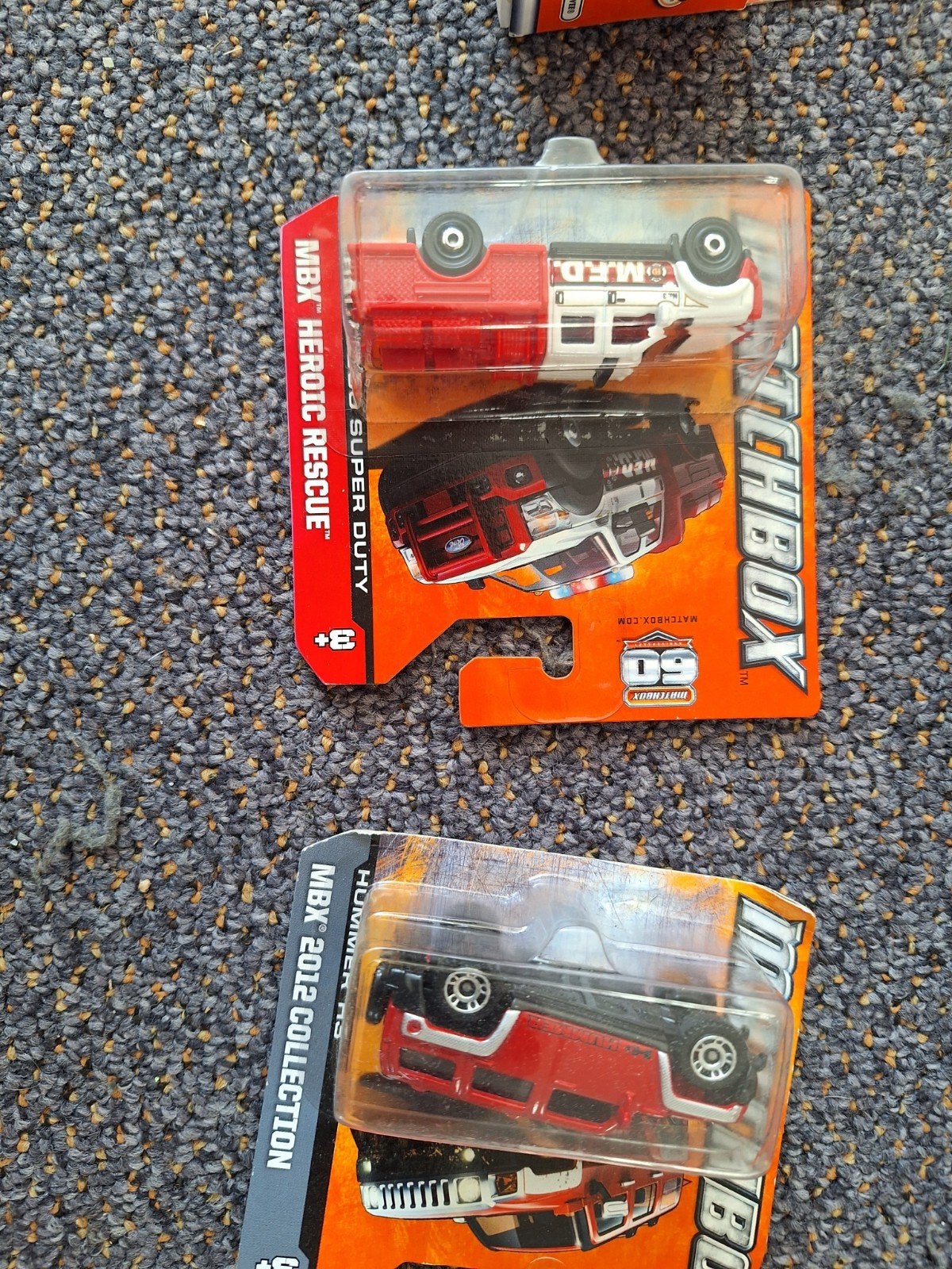 Matchbox speelgoedauto's en autotransporter, Ophalen of Verzenden, Gebruikt