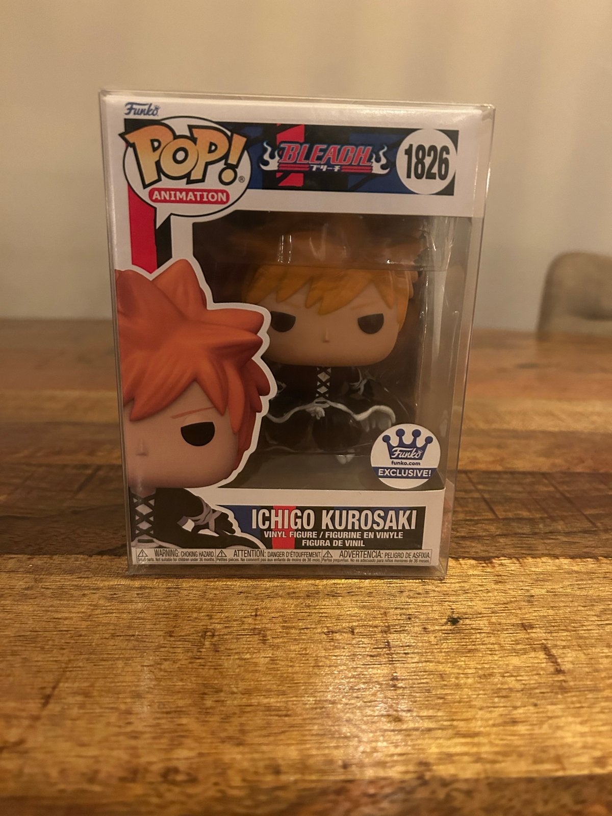 Funko Pop! Animation Bleach Ichigo Kurosaki #1826 Nieuw, Ophalen of Verzenden, Nieuw