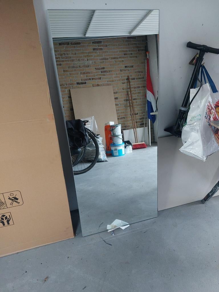 Badkamerspiegel  60 x1.40cm, Ophalen, Gebruikt, 100 tot 125 cm, Minder dan 100 cm